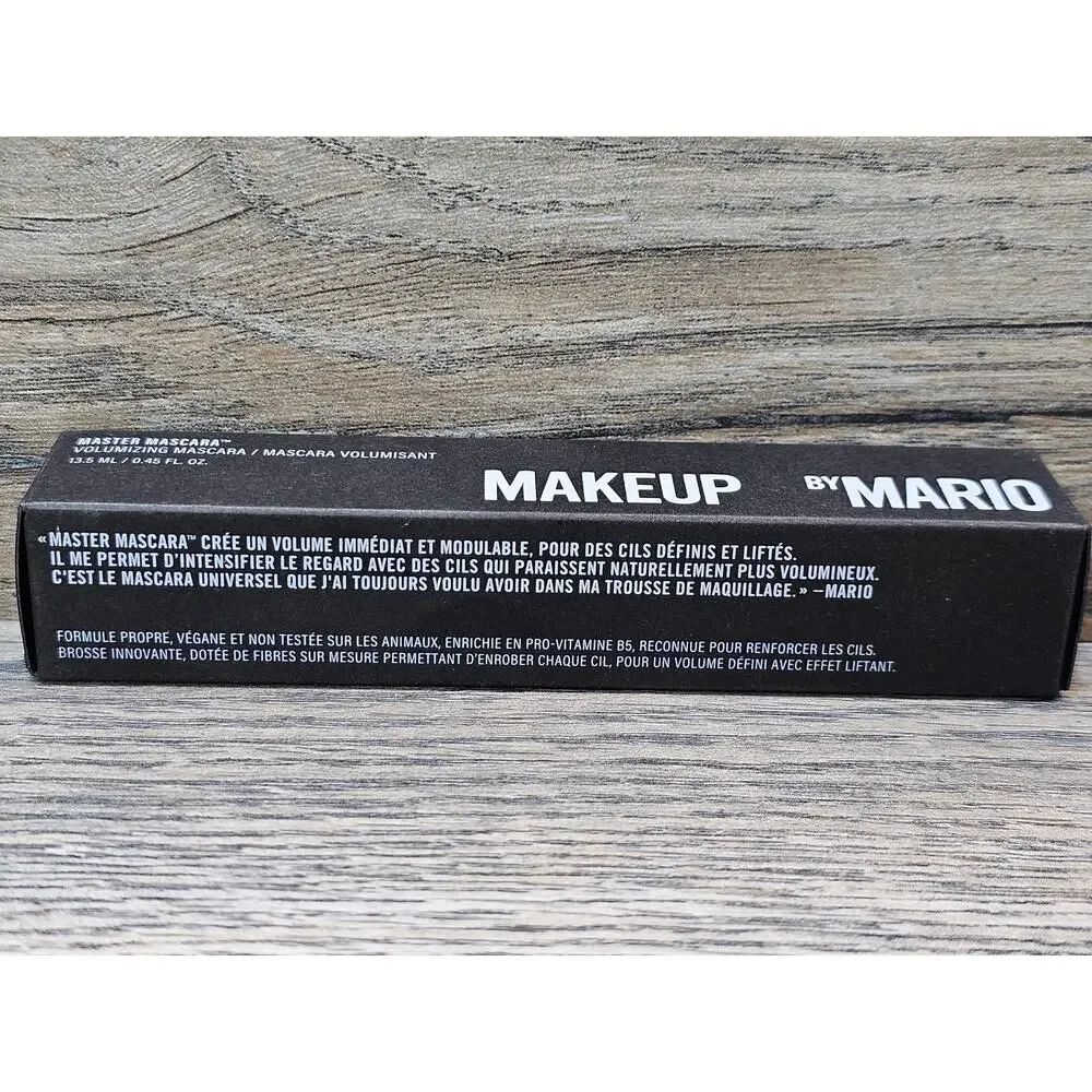 MAKEUP BY MARIO Master Mascara Super Black Volumizing Lift 0.45 oz NEW